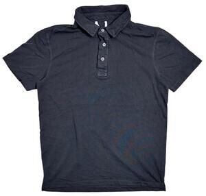 Rowan Men's Henderson Short Sleeve Polo Shirt in Faded Black